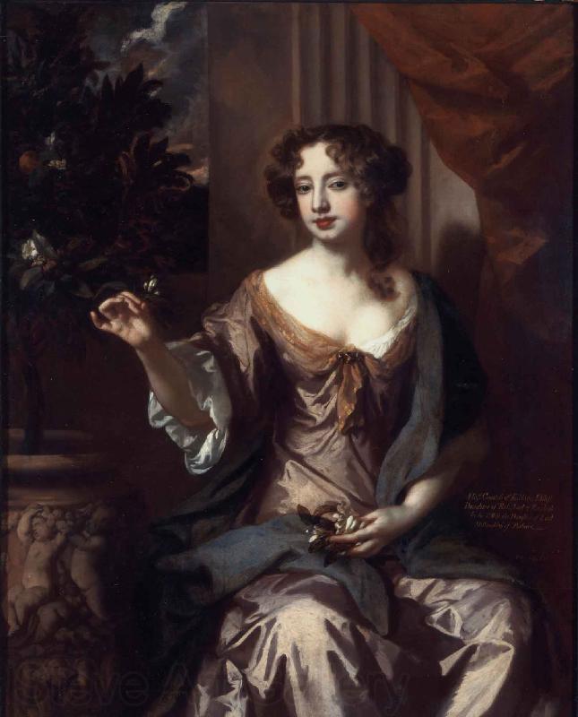 Sir Peter Lely Elizabeth, Countess of Kildare Spain oil painting art